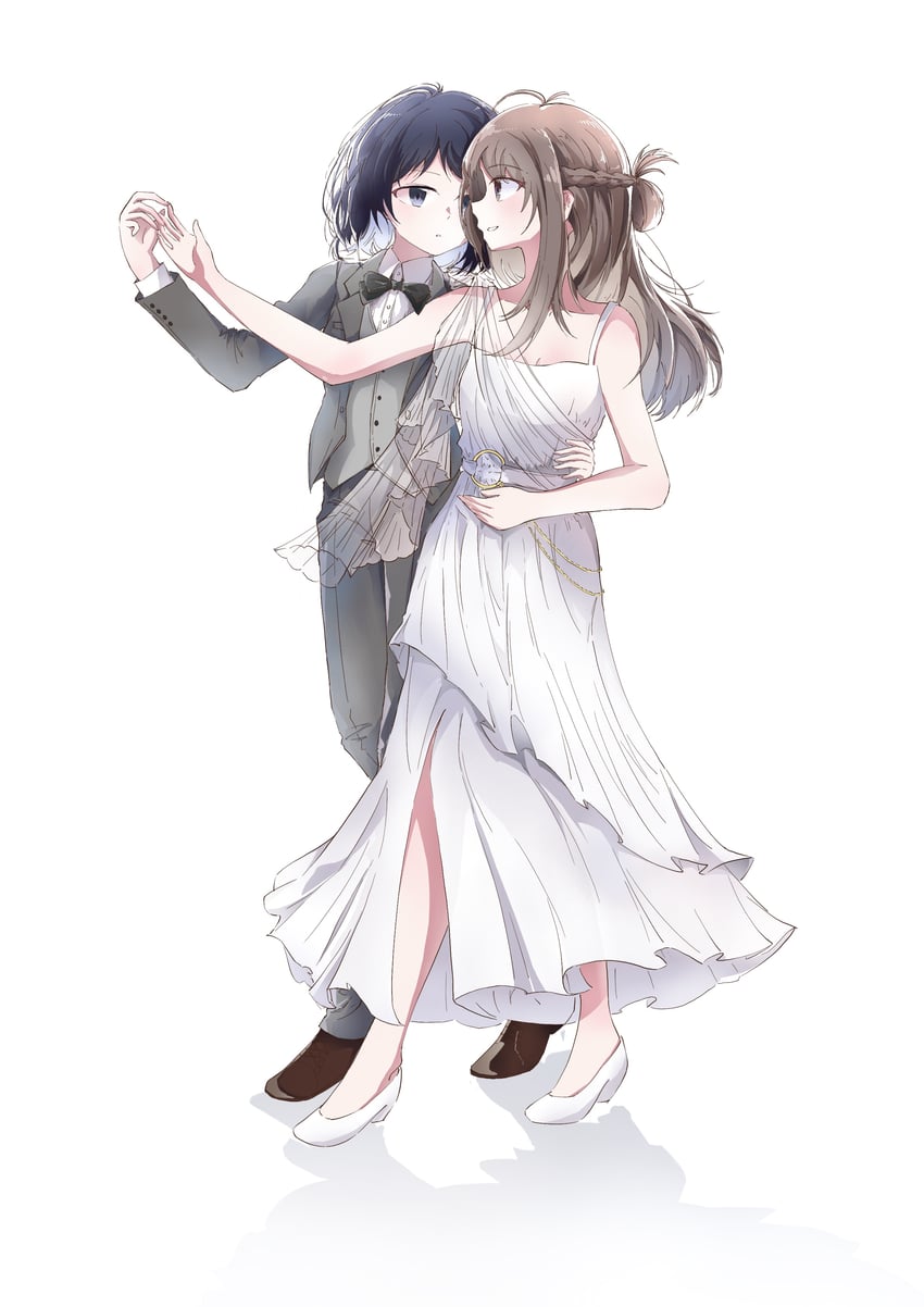 miyagi shiori and sendai hazuki (shuuniichido classmate wo kau hanashi) drawn by hikariblue86