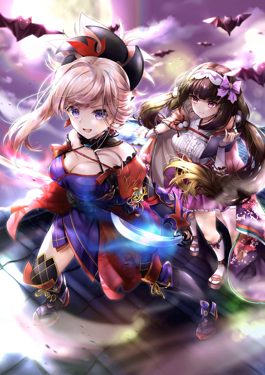 miyamoto musashi and osakabehime (fate and 1 more) drawn by hane_yuki