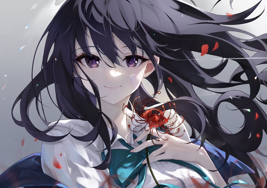 inoue takina (lycoris recoil) drawn by a_yue