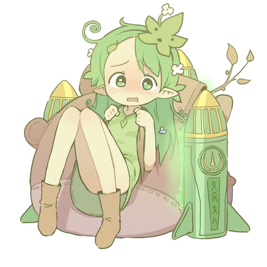 korok (the legend of zelda and 1 more) drawn by orenjipiiru