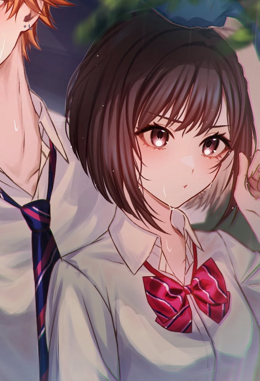 shinonome ena and shinonome akito (project sekai) drawn by nhrg806