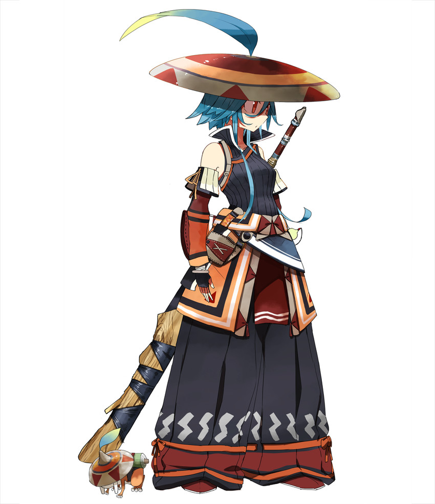 hinanawi tenshi (touhou and 3 more) drawn by siirakannu
