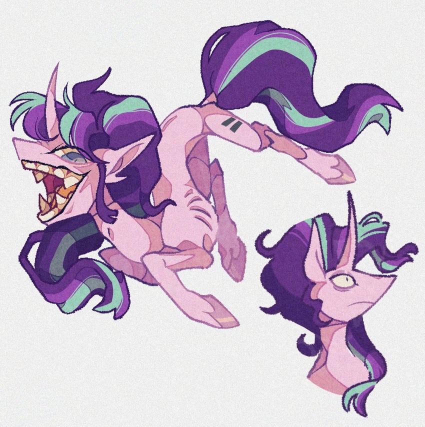 starlight glimmer (my little pony and 1 more) drawn by disaterror