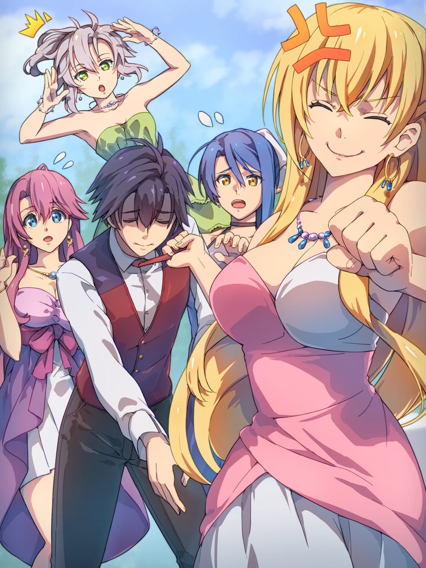 rean schwarzer, fie claussell, alisa reinford, emma millstein, and laura s. arseid (eiyuu densetsu and 2 more) drawn by chiharu_(9654784)