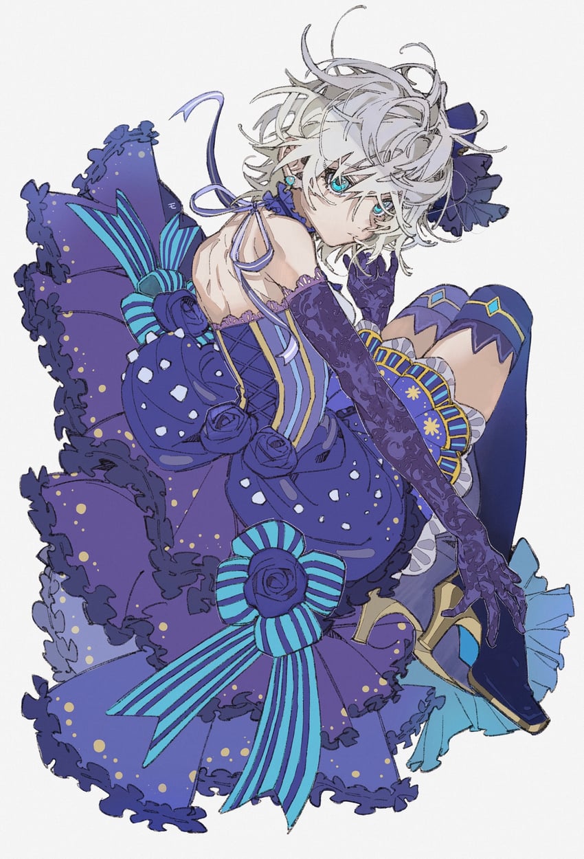 anastasia (idolmaster and 1 more) drawn by daruma_owl