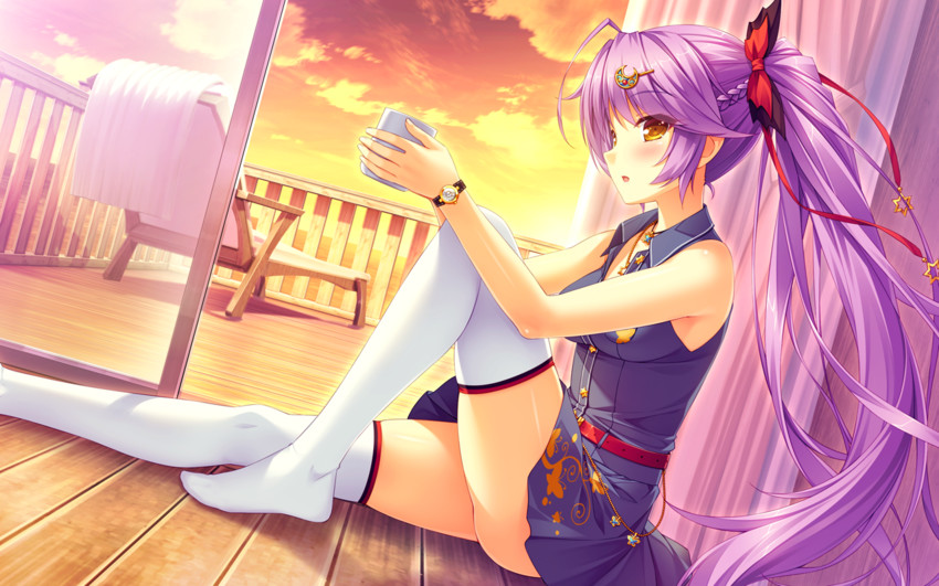 aoi miyabi (boku to koi suru ponkotsu akuma.) drawn by sayori_(neko_works)
