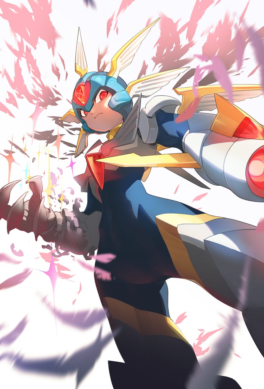 copy x (mega man and 1 more) drawn by tanziya_(codlxcold)