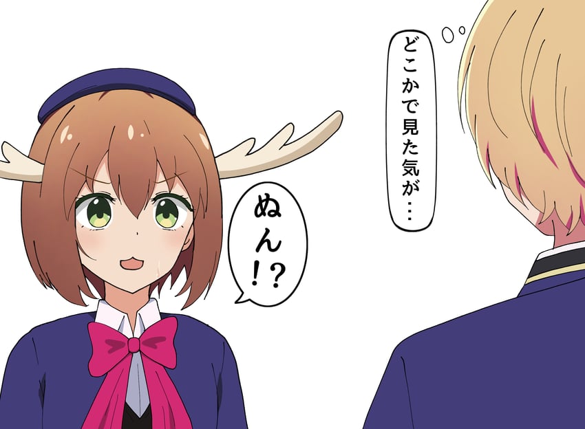hoshino aquamarine, shikanoko noko, and han megumi (oshi no ko and 1 more) drawn by poa_mellhen