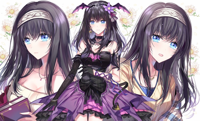 sagisawa fumika (idolmaster and 1 more) drawn by nennen