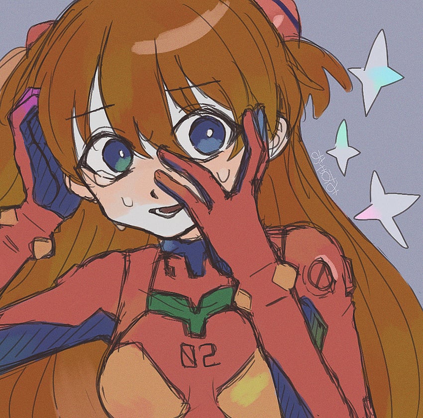 souryuu asuka langley (neon genesis evangelion) drawn by oyasumi_(oysmp13)