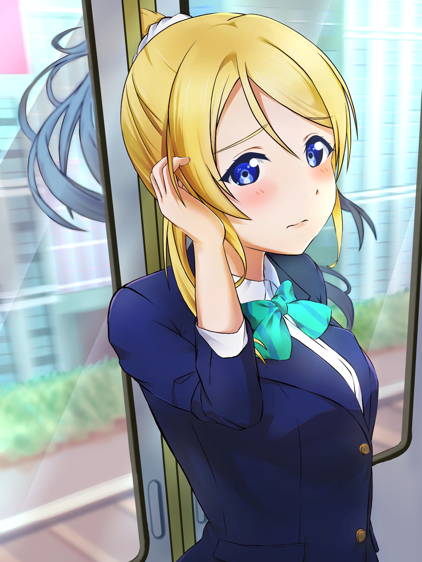 ayase eli (love live! and 1 more) drawn by supra_is_black_(altea)
