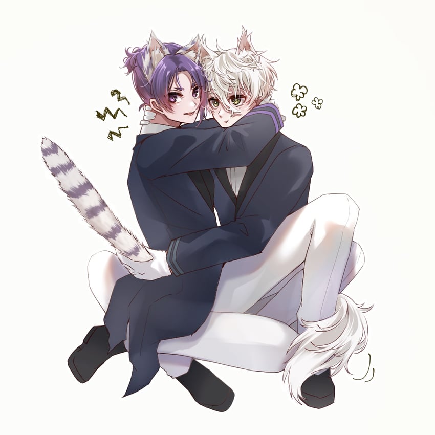 nagi seishirou and mikage reo (blue lock) drawn by yomogi_(user_rvdf7243)