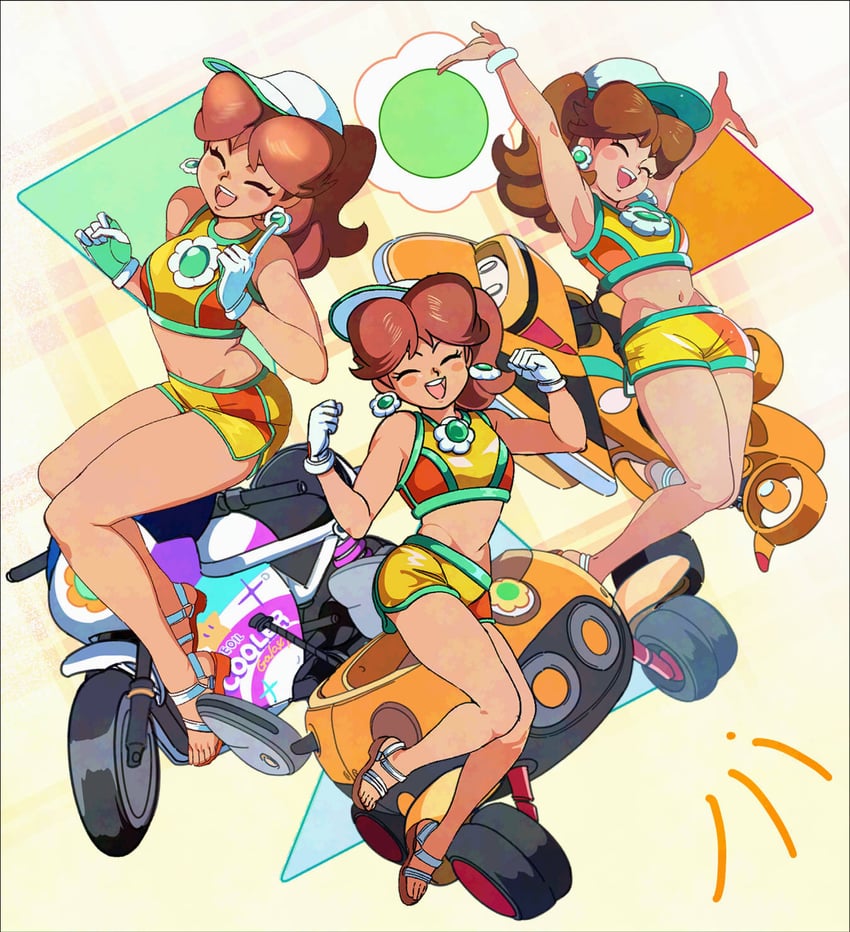 princess daisy (mario and 2 more) drawn by shimadai587779