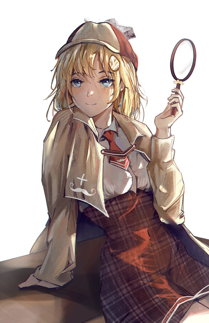 watson amelia (hololive and 1 more) drawn by big_chunger