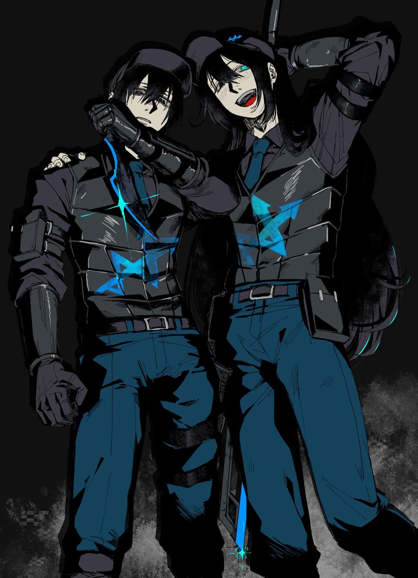 yi sang and hong lu (project moon and 1 more) drawn by wwowk1jn_wo