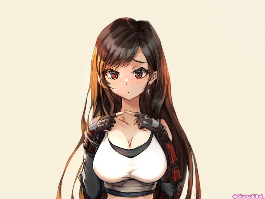 tifa lockhart (final fantasy and 2 more) drawn by rei1028