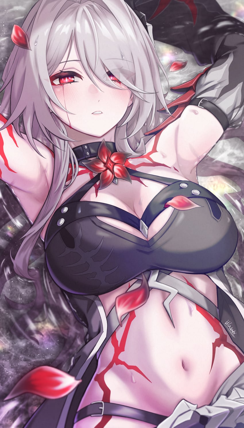 acheron (honkai and 1 more) drawn by wasabi_(yjjr8234)