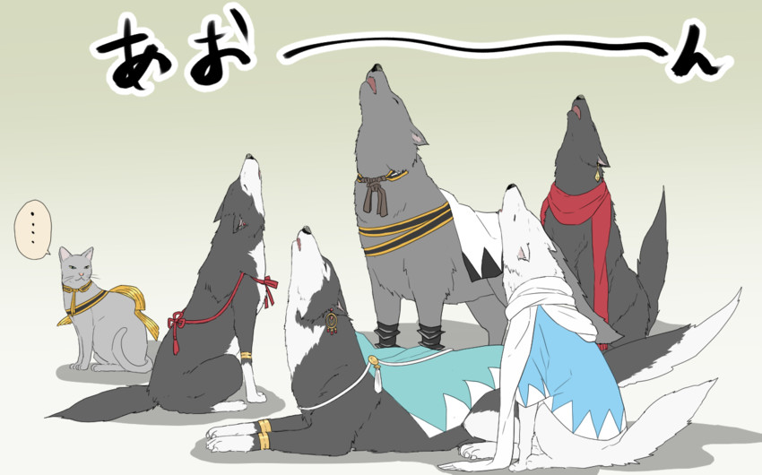 kashuu kiyomitsu, yamato-no-kami yasusada, izumi-no-kami kanesada, horikawa kunihiro, nagasone kotetsu, and 1 more (touken ranbu) drawn by kyoujixxxx