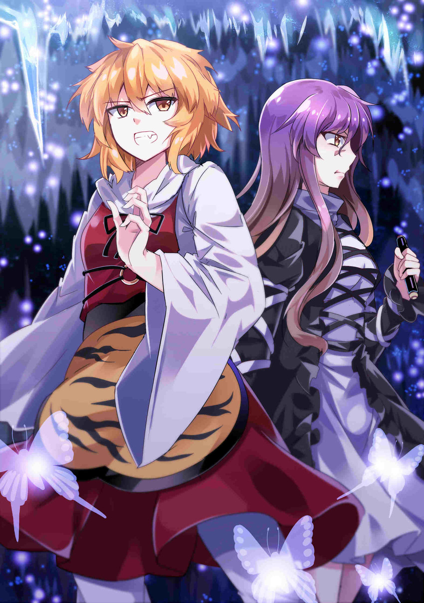 hijiri byakuren and toramaru shou (touhou) drawn by e.o.