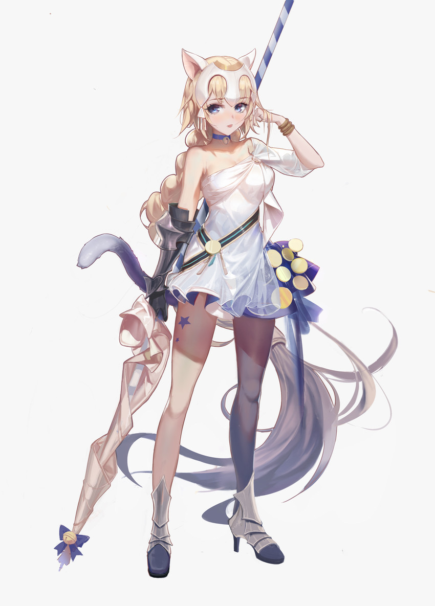 jeanne d'arc (fate and 1 more) drawn by rabbit_(tukenitian)