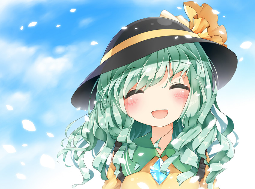 komeiji koishi (touhou) drawn by anzu_ame
