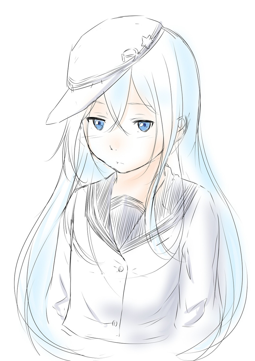 hibiki and verniy (kantai collection) drawn by niwatazumi