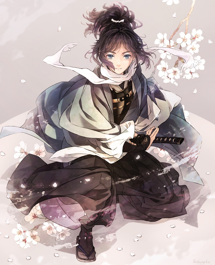 yamato-no-kami yasusada (touken ranbu) drawn by suzuneko-rin