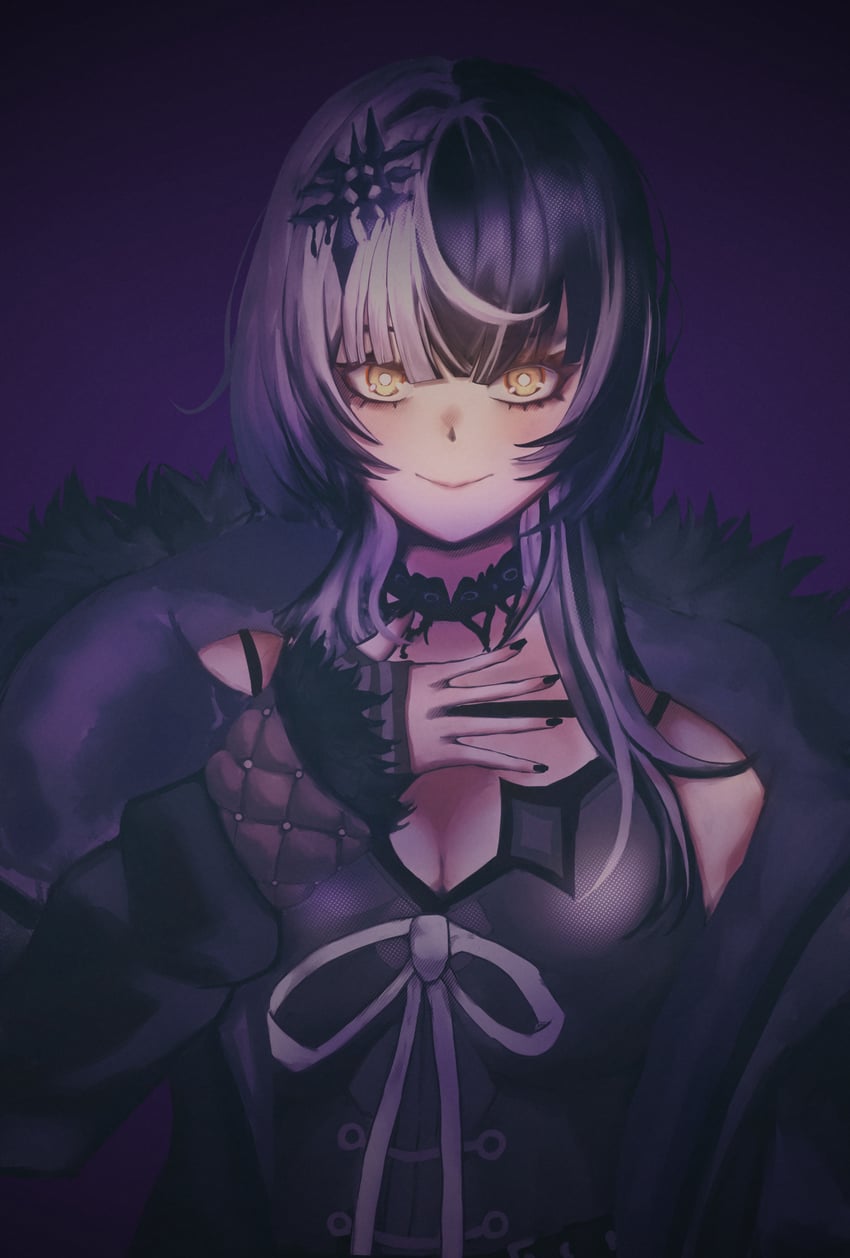 shiori novella (hololive and 1 more) drawn by watanabe_mary