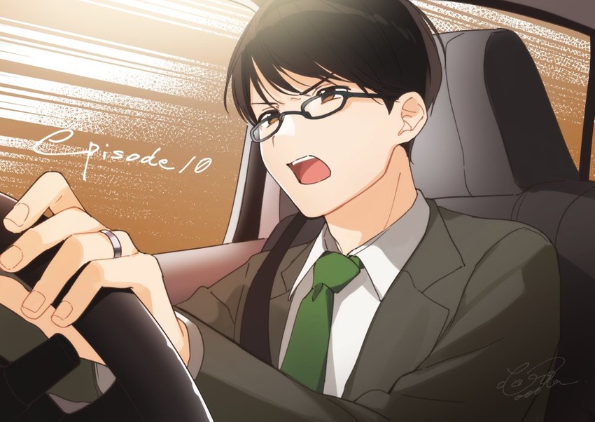 hashimoto (hige wo soru. soshite joshikousei wo hirou.) drawn by booota
