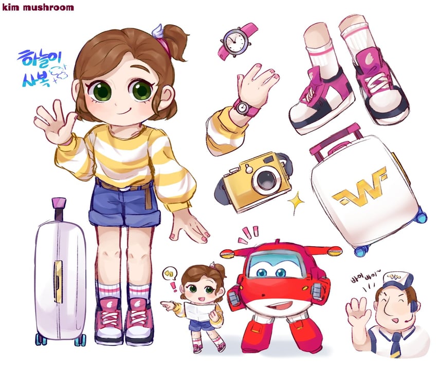 jett, sky, and jimbo (super wings) drawn by kim_mushroom