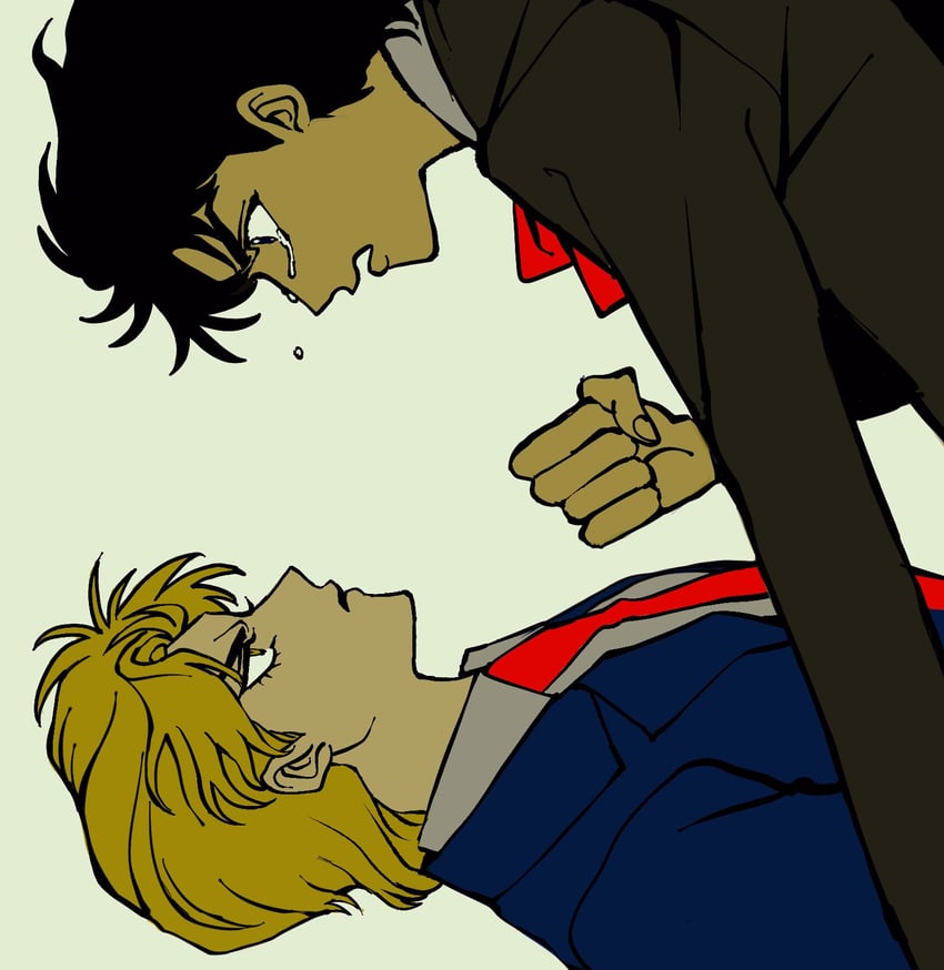 dio brando and jonathan joestar (jojo no kimyou na bouken and 1 more) drawn by clamchowder55