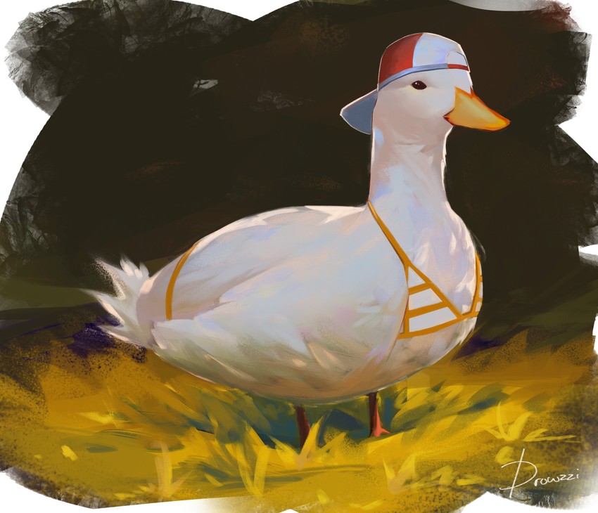 oozora subaru and subaru duck (hololive) drawn by drowzzi