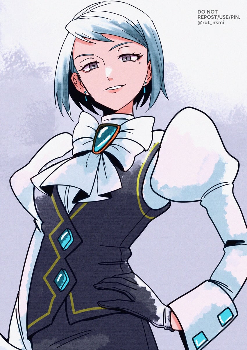 franziska von karma (ace attorney and 1 more) drawn by rat_nkmi