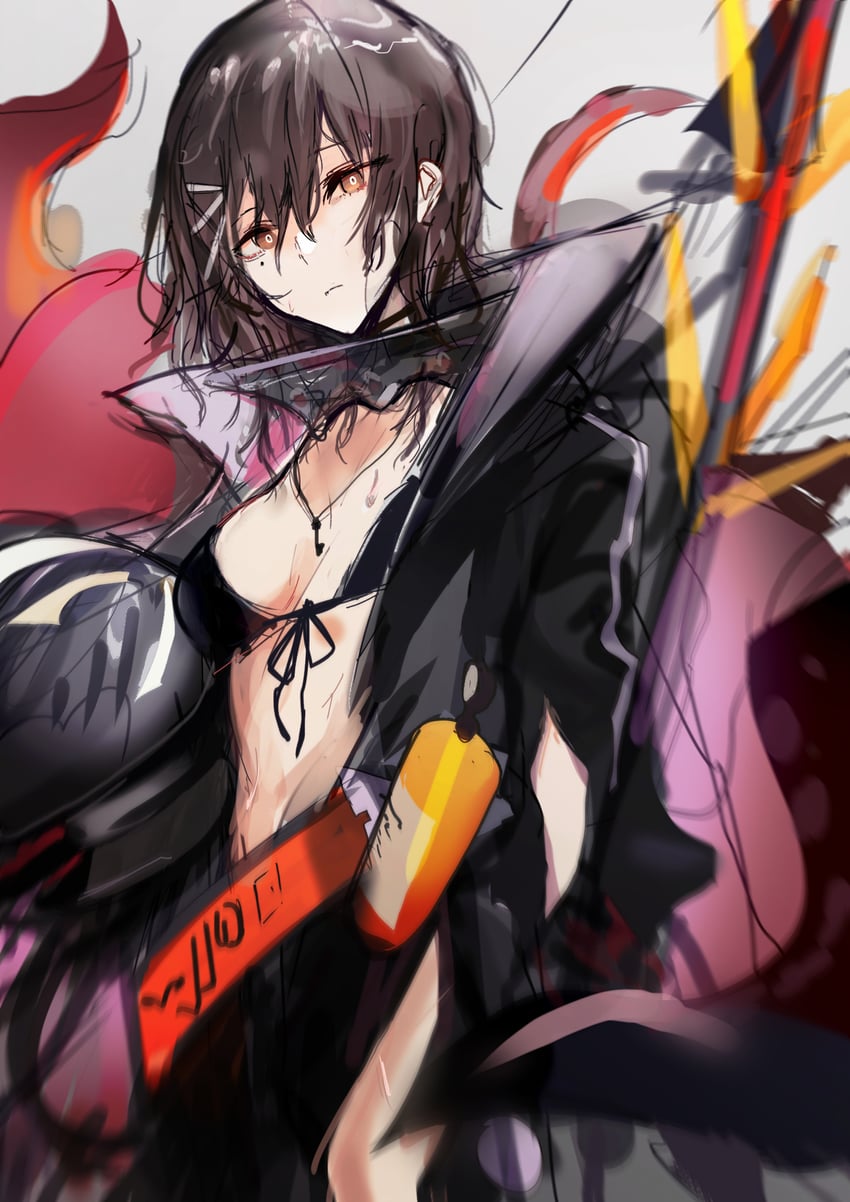 hatsuchiri (girls' frontline and 1 more) drawn by chuhaibane