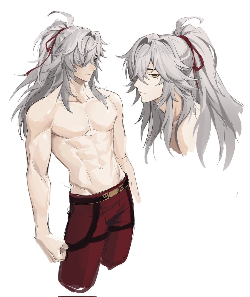 jing yuan (honkai and 1 more) drawn by saelyeon