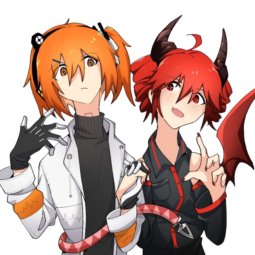 kasane teto and adachi rei (utau and 1 more) drawn by yi_xing_luren