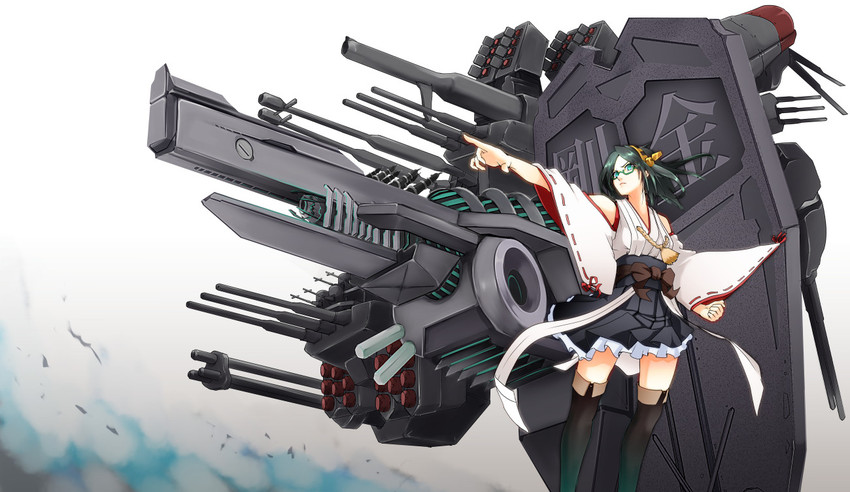 kirishima (kantai collection) drawn by big.g