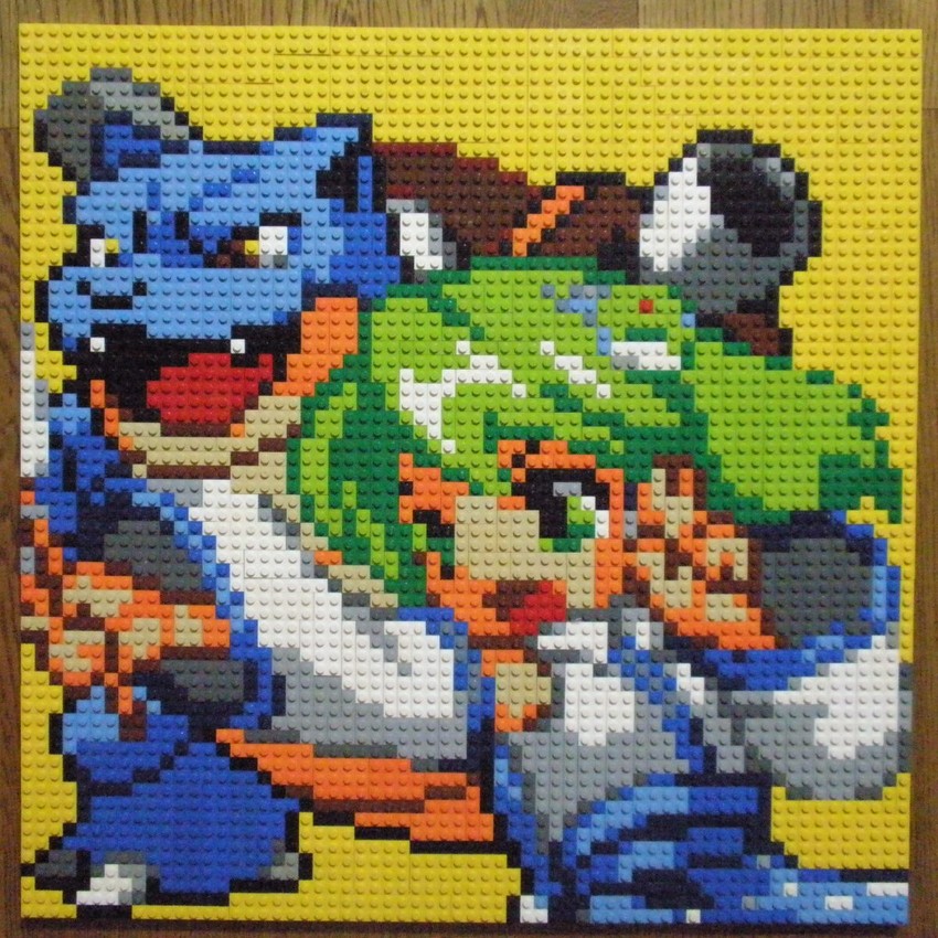kochiya sanae and blastoise (touhou and 1 more) drawn by you_rei_(blowback)