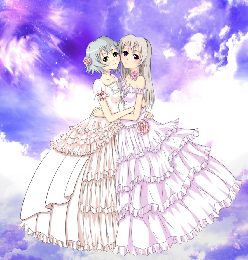 sanya v. litvyak and eila ilmatar juutilainen (world witches series and 1 more) drawn by yukihalbert