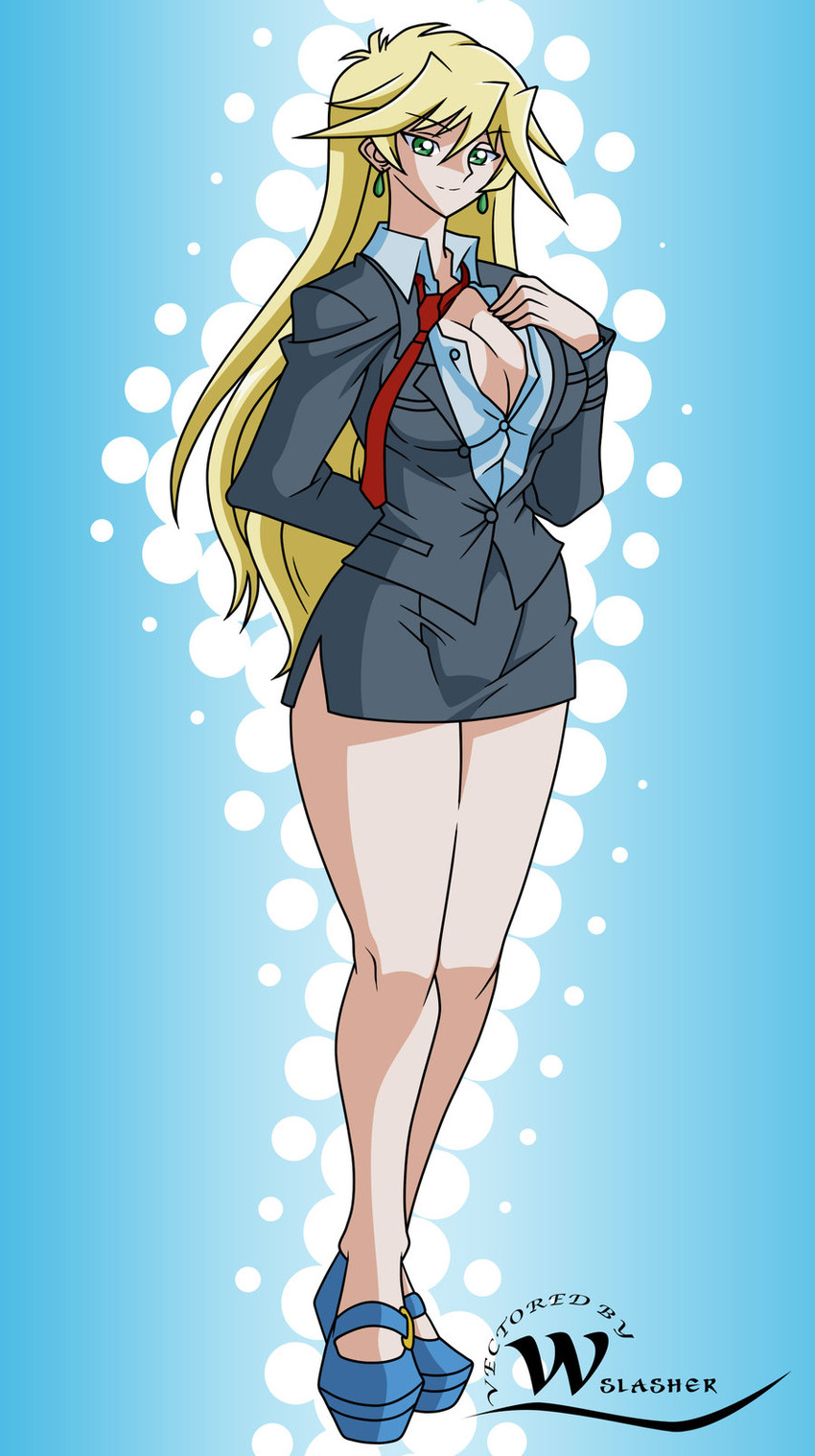 sherry leblanc (yu-gi-oh! and 1 more) drawn by wslasher