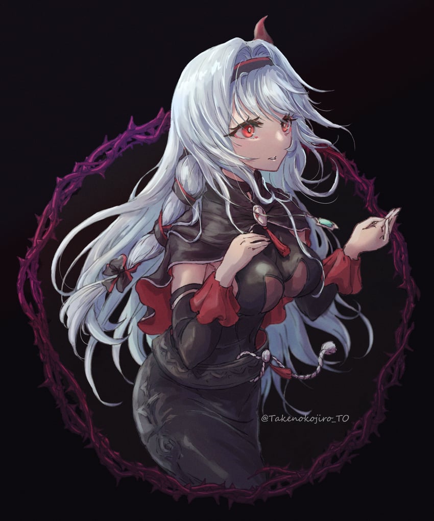 half vampire priscilla (guardian tales) drawn by takenokojro | Danbooru