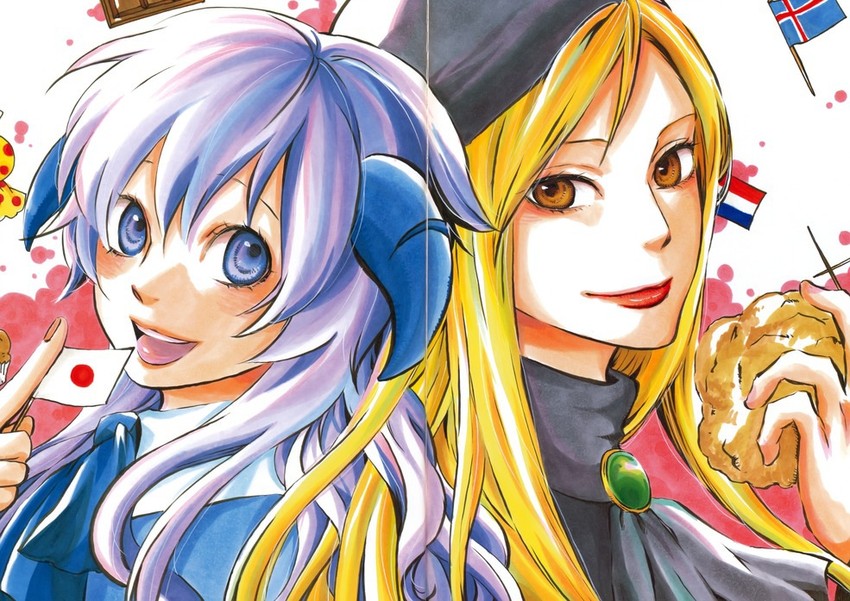hanyuu and takano miyo (higurashi no naku koro ni) drawn by mimori