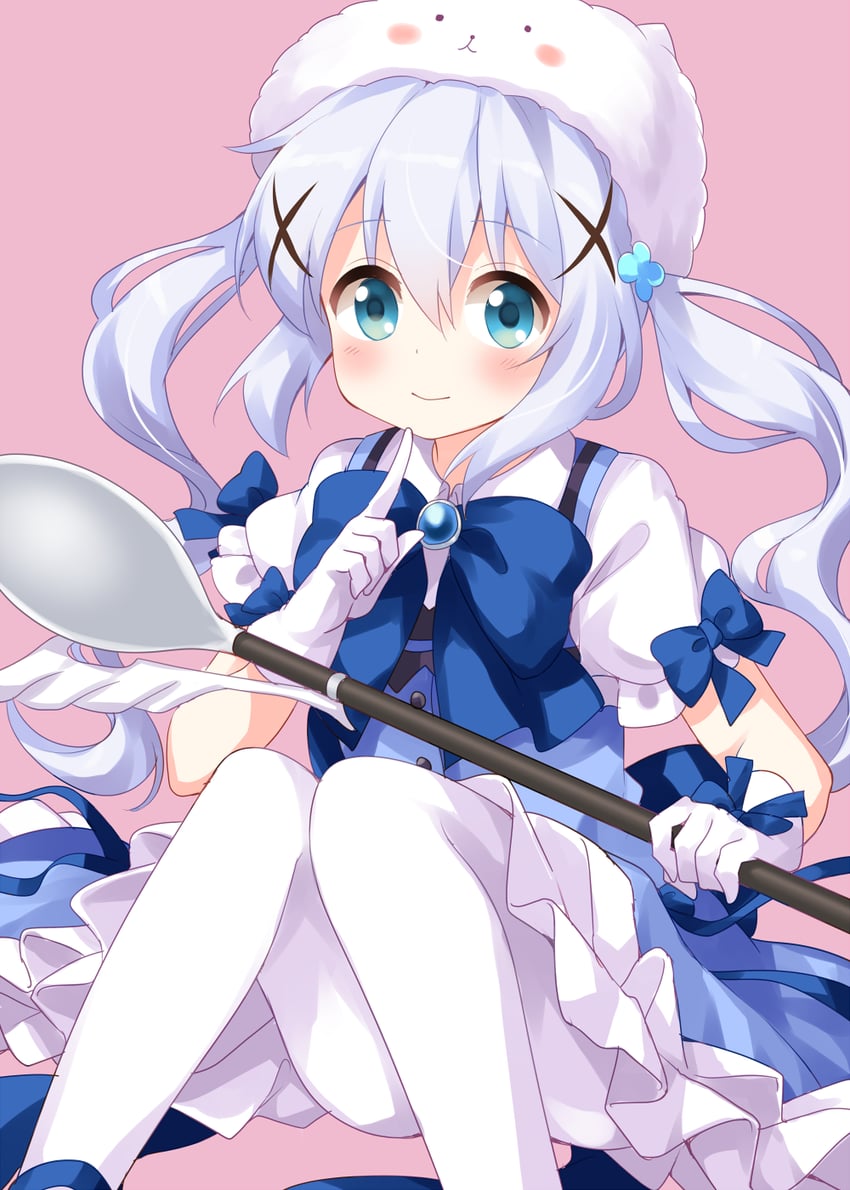 kafuu chino and tippy (gochuumon wa usagi desu ka?) drawn by ruu_(tksymkw)
