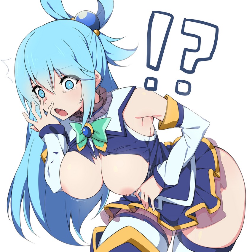aqua (kono subarashii sekai ni shukufuku wo!) drawn by kuro_mushi