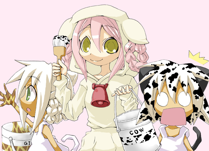 noda miki, sanju, and nijuku (ga geijutsuka art design class and 1 more) drawn by yas_siromegane