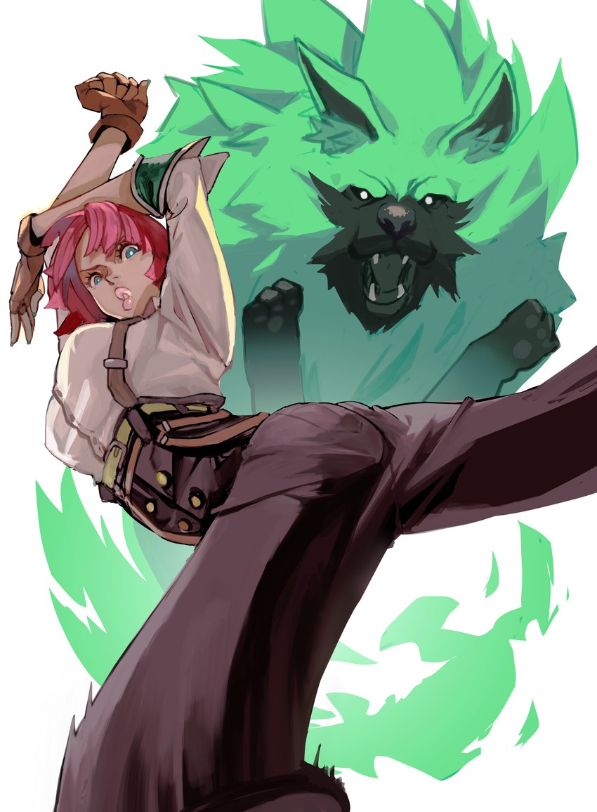 giovanna and rei (guilty gear and 1 more) drawn by laio
