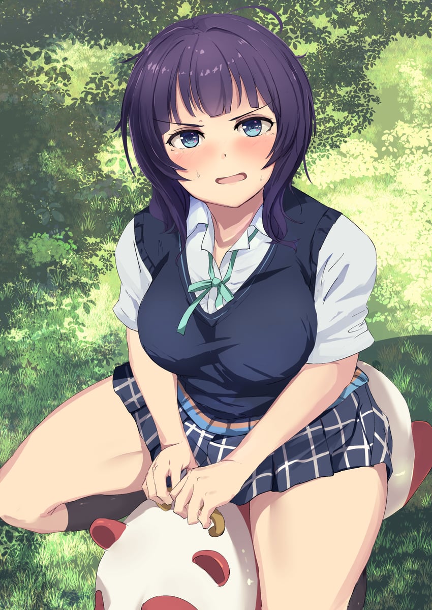 asaka karin (love live! and 1 more) drawn by butter_curry