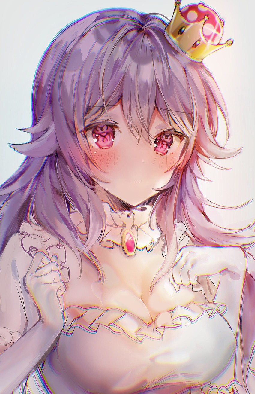 princess king boo (mario and 2 more) drawn by ptmko_d