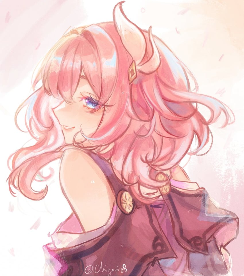 cyrene (honkai and 1 more) drawn by chiyori08