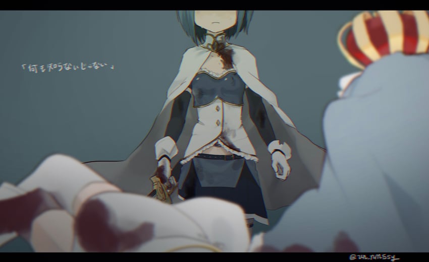 miki sayaka, tomoe mami, and holy mami (mahou shoujo madoka magica and 1 more) drawn by un_nm5sy